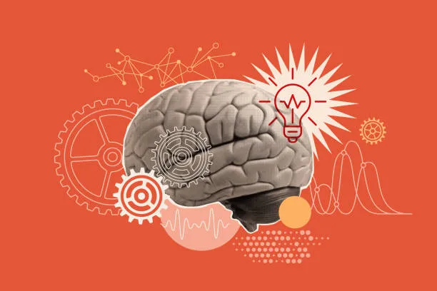 Абстрактная визуализация ИИ